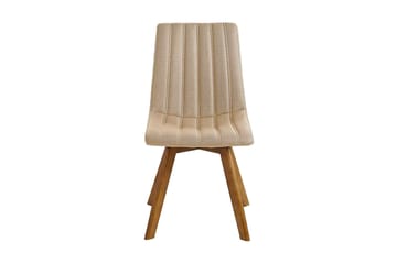 Matstol 2 st beige CALGARY - Beige - Products - Möbler - Fåtölj & stolar - Matstol & köksstol