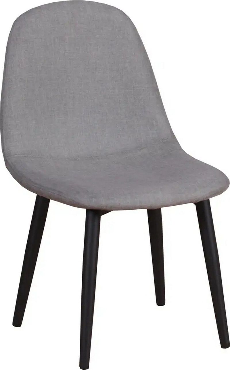 Matstol Bridge XXS Sammet - grå - Products - Möbler - Fåtölj & stolar - Matstol & köksstol
