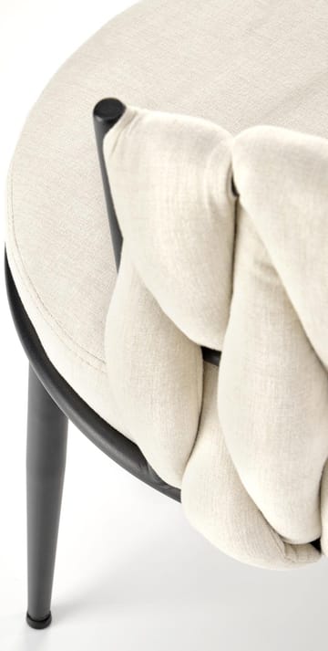 Matstol ljusbeige sammet - ljusbeige - Products - Möbler - Fåtölj & stolar - Karmstol