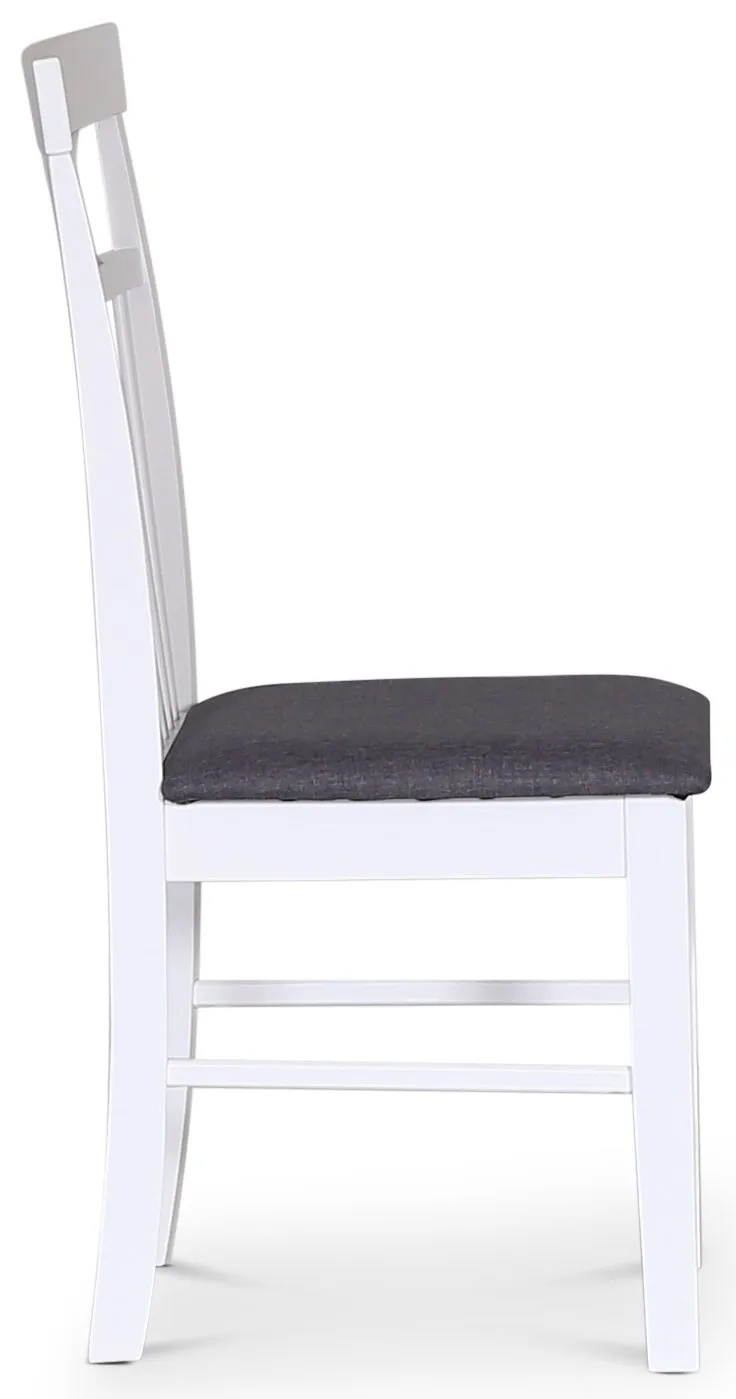 Matstol vit/grå - Sofiero - Vit/grå - Products - Möbler - Fåtölj & stolar - Matstol & köksstol