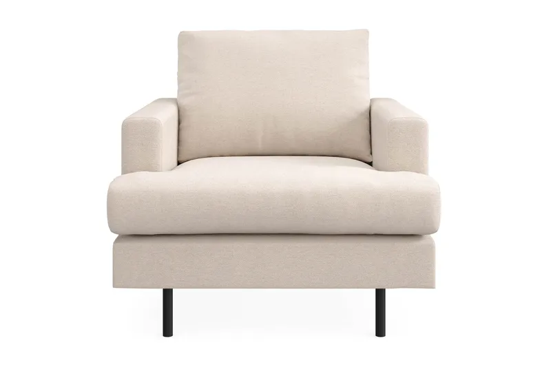 Menard Compact Fåtölj - Beige - Products - Möbler - Fåtölj & stolar - Fåtölj
