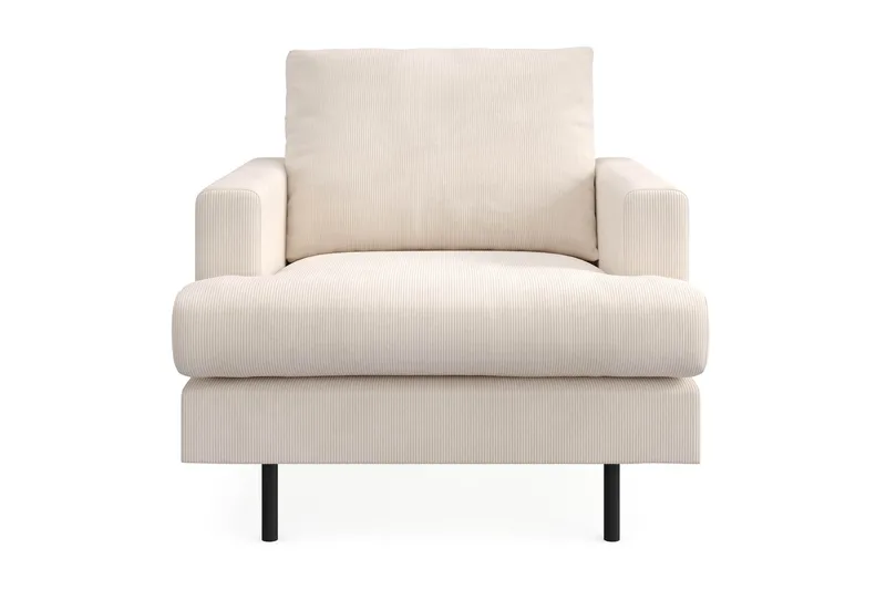 Menard Compact Fåtölj - Beige - Products - Möbler - Fåtölj & stolar - Fåtölj