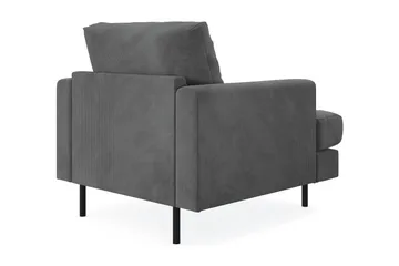 Menard Compact Fåtölj - Grå - Products - Möbler - Fåtölj & stolar - Fåtölj