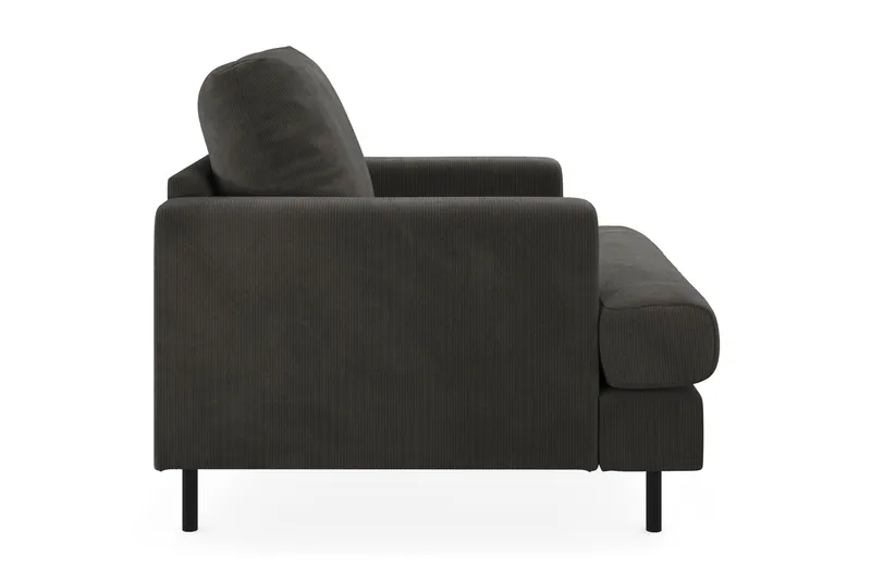 Menard Compact Fåtölj - Mörkgrå - Products - Möbler - Fåtölj & stolar - Fåtölj