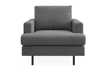 Menard Compact Fåtölj - Mörkgrå - Products - Möbler - Fåtölj & stolar - Fåtölj