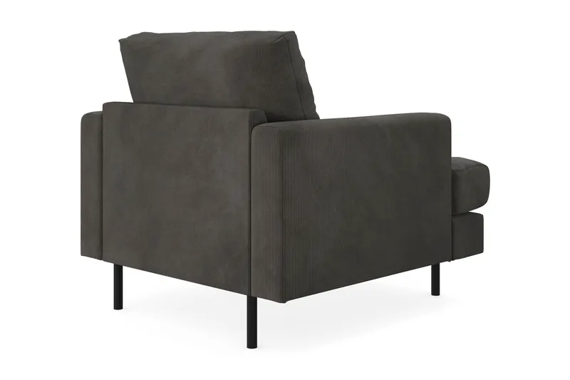 Menard Compact Fåtölj - Mörkgrå - Products - Möbler - Fåtölj & stolar - Fåtölj