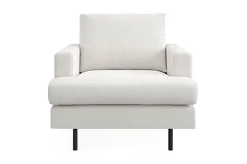 Menard Compact Fåtölj - Vit - Products - Möbler - Fåtölj & stolar - Fåtölj