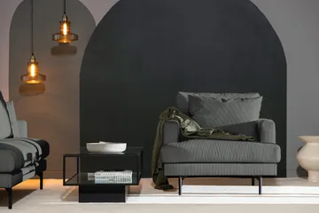Menard Fåtölj - Grå - Products - Möbler - Fåtölj & stolar - Fåtölj