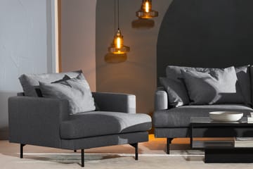 Menard Fåtölj - Mörkgrå - Products - Möbler - Fåtölj & stolar - Fåtölj