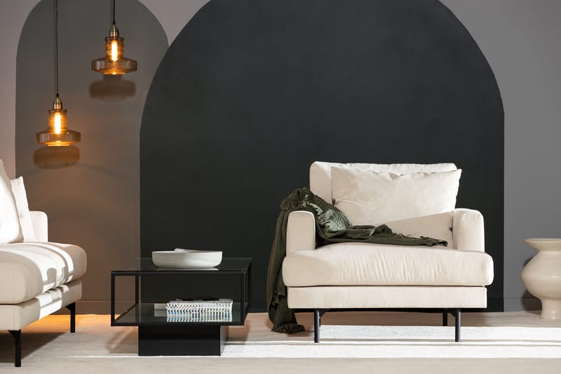Menard Stor Fåtölj Manchester Tyg - Ljus Beige - Products - Möbler - Fåtölj & stolar - Fåtölj