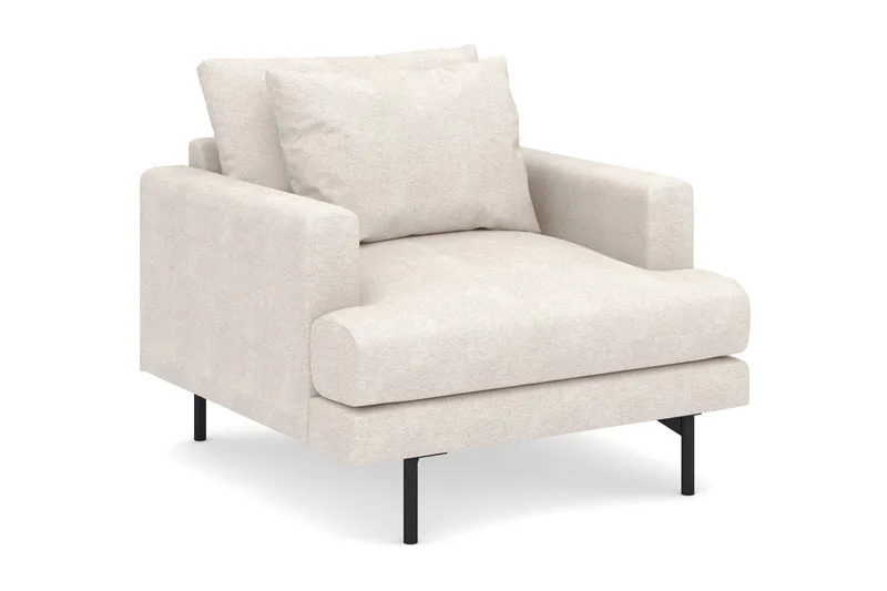 Menard Stor Fåtölj Tyg - Beige - Products - Möbler - Fåtölj & stolar - Fåtölj