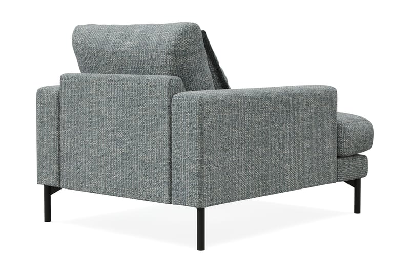 Menard Premium Fåtölj i Chenille - Grå/Blå - Products - Möbler - Fåtölj & stolar - Fåtölj