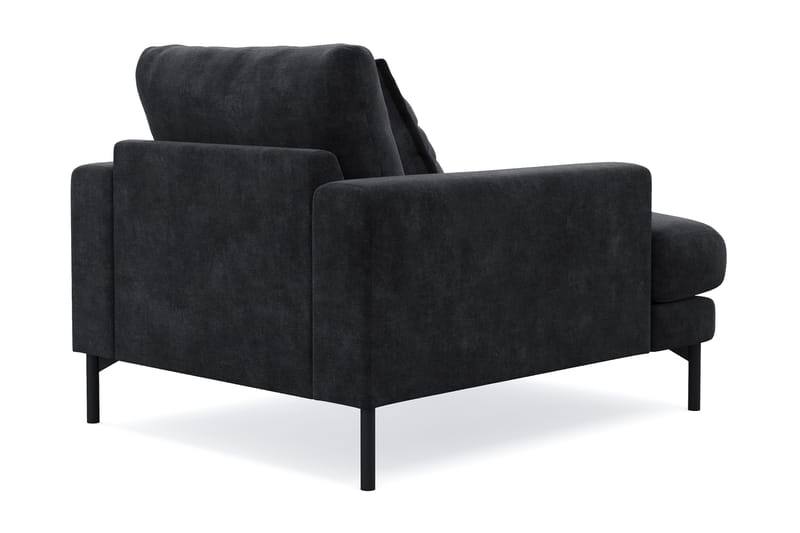 Menard Premium Fåtölj i Chenille - Svartt - Products - Möbler - Fåtölj & stolar - Fåtölj