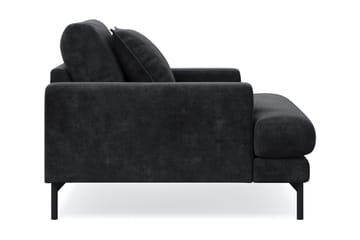 Menard Premium Fåtölj i Chenille - Svartt - Products - Möbler - Fåtölj & stolar - Fåtölj