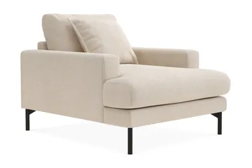 Menard Premium Fåtölj i Chenille - Ljusbeige - Products - Möbler - Fåtölj & stolar - Fåtölj