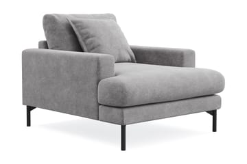 Menard Premium Fåtölj i Chenille - Grå - Products - Möbler - Fåtölj & stolar - Fåtölj