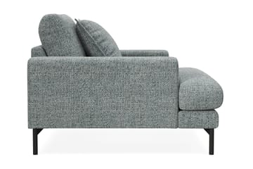 Menard Premium Fåtölj i Chenille - Grå/Blå - Products - Möbler - Fåtölj & stolar - Fåtölj
