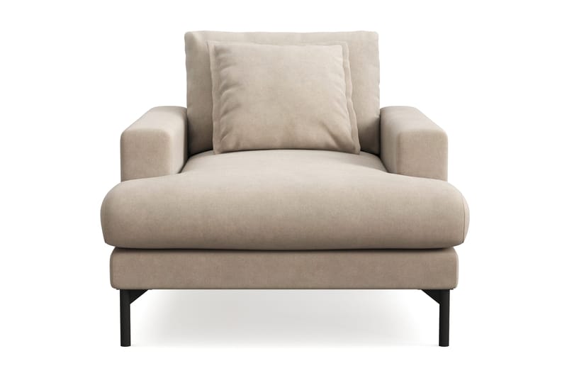 Menard Premium Fåtölj i Tyg - Beige - Products - Möbler - Fåtölj & stolar - Fåtölj