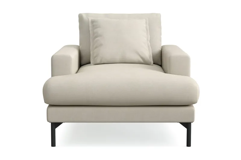 Menard Premium Fåtölj i Tyg - Beige - Products - Möbler - Fåtölj & stolar - Fåtölj
