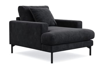 Menard Premium Fåtölj i Chenille - Svartt - Products - Möbler - Fåtölj & stolar - Fåtölj