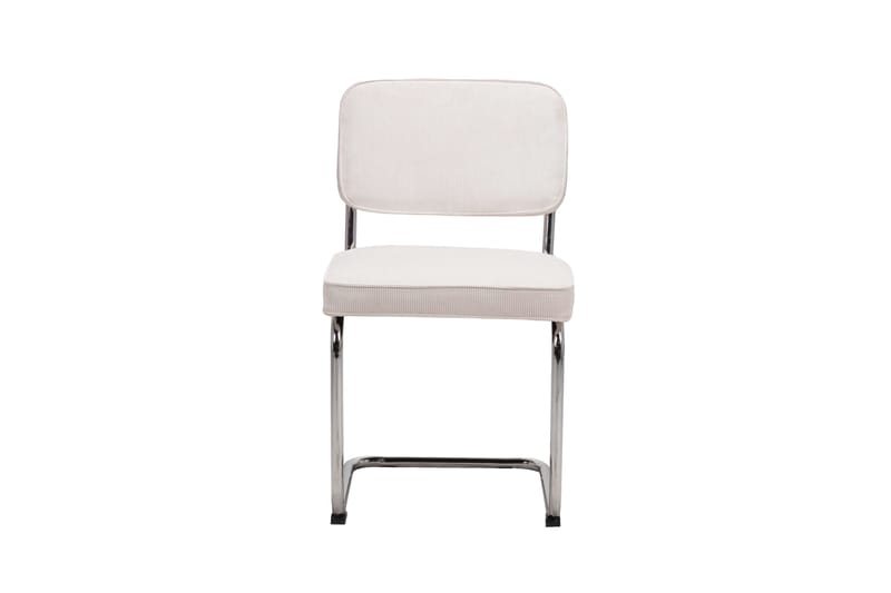 Milva Matstol - Beige/Krom - Products - Möbler - Fåtölj & stolar - Matstol & köksstol