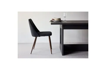 Night Matstol - Svart - Products - Möbler - Fåtölj & stolar - Matstol & köksstol