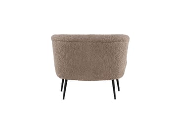 Nordkoster Loungefåtölj - Svart/Beige - Products - Möbler - Fåtölj & stolar - Fåtölj