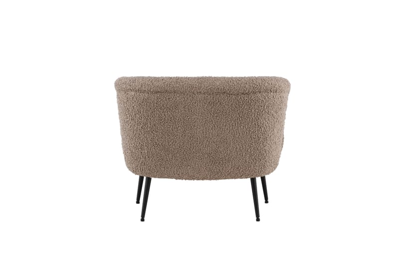 Nordkoster Loungefåtölj - Svart/Beige - Products - Möbler - Fåtölj & stolar - Fåtölj