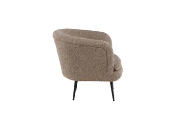 Nordkoster Loungefåtölj - Svart/Beige - Products - Möbler - Fåtölj & stolar - Fåtölj