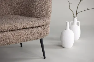 Nordkoster Loungefåtölj - Svart/Beige - Products - Möbler - Fåtölj & stolar - Fåtölj