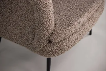 Nordkoster Loungefåtölj - Svart/Beige - Products - Möbler - Fåtölj & stolar - Fåtölj