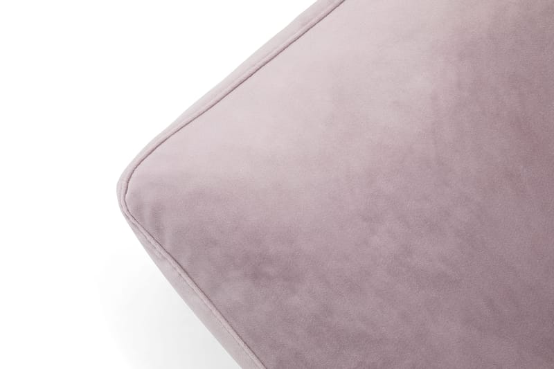 Andrew Fotpall Sammet - Lila/Krom - Products - Möbler - Fåtölj & stolar - Pall & puff - Fotpallar