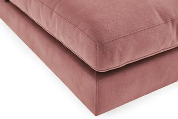 Arken Fotpall Sammet - Rosa - Products - Möbler - Fåtölj & stolar - Pall & puff - Fotpallar