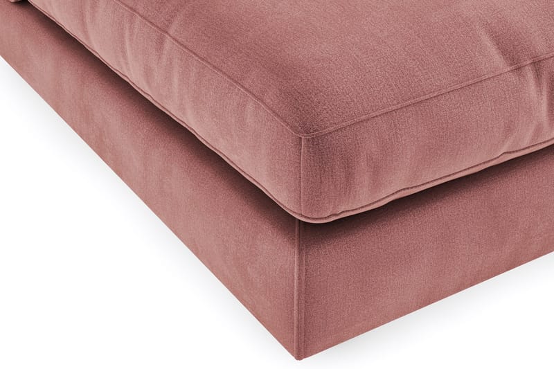 Arken Fotpall Sammet - Rosa - Products - Möbler - Fåtölj & stolar - Pall & puff - Fotpallar
