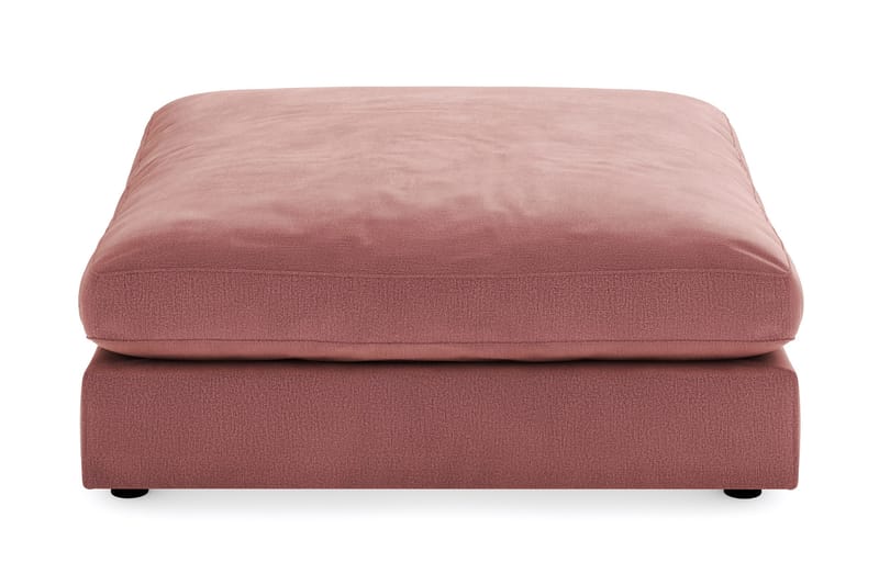 Arken Fotpall Sammet - Rosa - Products - Möbler - Fåtölj & stolar - Pall & puff - Fotpallar
