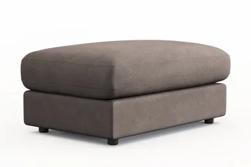 Arken Lyx Rektangulär Fotpall i Tyg - Brun - Products - Möbler - Fåtölj & stolar - Pall & puff - Fotpallar