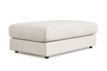 Arken Lyx Rektangulär Fotpall i Tyg - Ljusbeige - Products - Möbler - Fåtölj & stolar - Pall & puff - Fotpallar