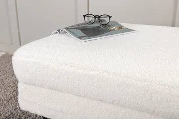 Boom Sittpuff - Vit - Products - Möbler - Fåtölj & stolar - Pall & puff - Sittpuff