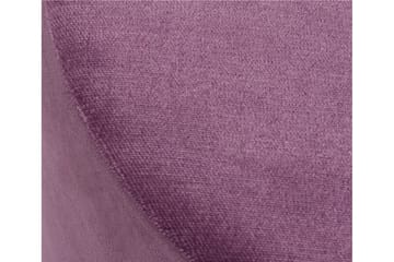 Carmenda Sittpuff Rund - Sammet/Lila/Svart - Products - Möbler - Fåtölj & stolar - Pall & puff - Sittpuff