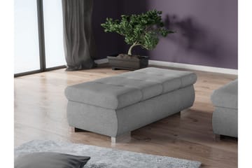 Cerys Fotpall 60 cm - Grå - Products - Möbler - Fåtölj & stolar - Pall & puff - Fotpallar