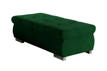 Cerys Fotpall 60 cm - Grön - Products - Möbler - Fåtölj & stolar - Pall & puff - Fotpallar