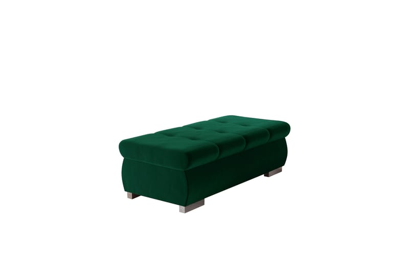 Cerys Fotpall 60 cm - Grön - Products - Möbler - Fåtölj & stolar - Pall & puff - Fotpallar