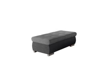 Cerys Fotpall 60 cm - Ljusgrå/Mörkgrå - Products - Möbler - Fåtölj & stolar - Pall & puff - Fotpallar