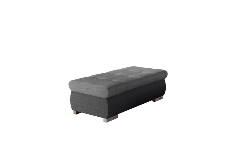 Cerys Fotpall 60 cm - Ljusgrå/Mörkgrå - Products - Möbler - Fåtölj & stolar - Pall & puff - Fotpallar