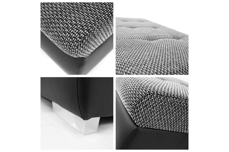 Cerys Fotpall 60 cm - Vit - Products - Möbler - Fåtölj & stolar - Pall & puff - Fotpallar