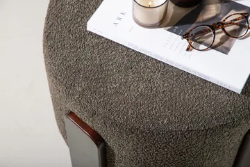 Coffey Sittpuff - Mörkgrå - Products - Möbler - Fåtölj & stolar - Pall & puff - Sittpuff