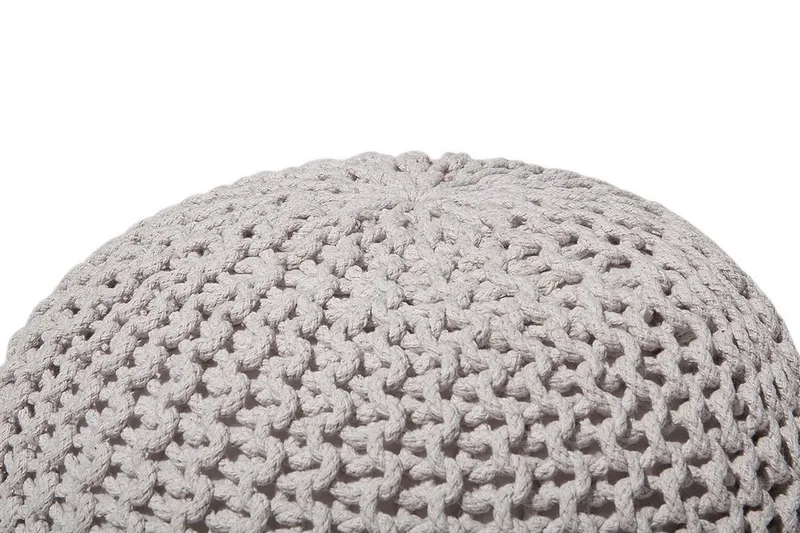 Conrad Sittpuff 40 cm - Grå - Products - Möbler - Fåt ölj & stolar - Pall & puff - Sittpuff