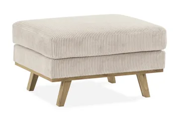 Copenhagen Fotpall Manchester - Beige - Products - Möbler - Fåtölj & stolar - Pall & puff - Fotpallar