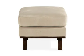 Copenhagen Fotpall Sammet - Beige - Products - Möbler - Fåtölj & stolar - Pall & puff - Fotpallar