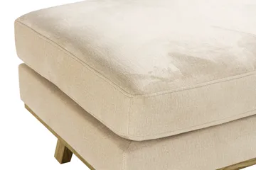 Copenhagen Fotpall Sammet - Beige - Products - Möbler - Fåtölj & stolar - Pall & puff - Fotpallar